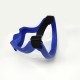 Upgrade the blue frame white film, Splash and sand protection glasses
